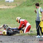 Na Hradišti se jel třetí závod republikového šampionátu v kartingu