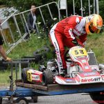 Na Hradišti se jel třetí závod republikového šampionátu v kartingu