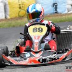 Na Hradišti se jel třetí závod republikového šampionátu v kartingu