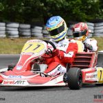Na Hradišti se jel třetí závod republikového šampionátu v kartingu