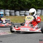 Na Hradišti se jel třetí závod republikového šampionátu v kartingu
