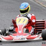 Na Hradišti se jel třetí závod republikového šampionátu v kartingu
