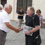 Herec Jiří Štěpnička s bratrem Janem Samcem zahájili vzpomínkovou výstavu na svého otce