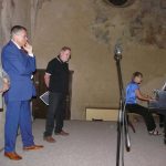 Herec Jiří Štěpnička s bratrem Janem Samcem zahájili vzpomínkovou výstavu na svého otce