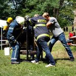 Kdo se pod Šelmberkem stal železným hasičem? Hobby titul zůstal u domácích