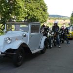 Na sraz veteránů dorazil třeba velorex Jaroušek