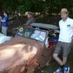 Na sraz veteránů dorazil třeba velorex Jaroušek
