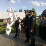 Hasiči z Dvorců v sobotu oslavili osmdesátku. Žehnali svůj první prapor