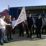 Hasiči z Dvorců v sobotu oslavili osmdesátku. Žehnali svůj první prapor