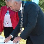 Myslivecká svatba se odehrála podle starého rituálu