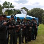 Myslivecká svatba se odehrála podle starého rituálu