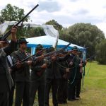 Myslivecká svatba se odehrála podle starého rituálu