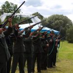 Myslivecká svatba se odehrála podle starého rituálu