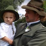 Myslivecká svatba se odehrála podle starého rituálu