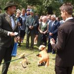 Myslivecká svatba se odehrála podle starého rituálu