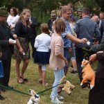 Myslivecká svatba se odehrála podle starého rituálu