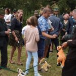 Myslivecká svatba se odehrála podle starého rituálu