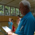 Mladí basketbalisté mají soustředění ve Volyni, dorazil za nimi i Miroslav Vondřička