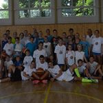 Mladí basketbalisté mají soustředění ve Volyni, dorazil za nimi i Miroslav Vondřička