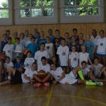 Mladí basketbalisté mají soustředění ve Volyni, dorazil za nimi i Miroslav Vondřička