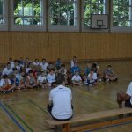Mladí basketbalisté mají soustředění ve Volyni, dorazil za nimi i Miroslav Vondřička