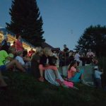 Benátská noc a Hastrmani u rybníka v Borovanech u Bernartic