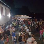 Benátská noc a Hastrmani u rybníka v Borovanech u Bernartic