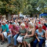 Bouřka zahnala kapely na Střeláckém čaji do malého sálu Střelnice