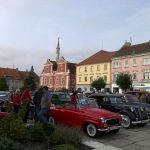 Historická vozidla jedou o Pohár města Soběslav