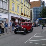 Historická vozidla jedou o Pohár města Soběslav