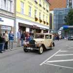 Historická vozidla jedou o Pohár města Soběslav