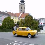 Historická vozidla jedou o Pohár města Soběslav