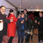 Na zdar festivalu si starosta s organizátory připil strakonickým pivem