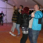 Na zdar festivalu si starosta s organizátory připil strakonickým pivem