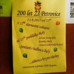 Škola v Petrovicích oslavila 200 let se současnými i bývalými žáky a kantory