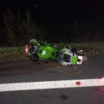 Po srážce u Semic zahynuli muž a žena z motorky