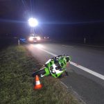 Po srážce u Semic zahynuli muž a žena z motorky