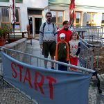 Na Svatováclavský pochod se vydala sedmdesátka lidí pěšky nebo na kole. Nechyběli ani pejsci