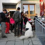Na Svatováclavský pochod se vydala sedmdesátka lidí pěšky nebo na kole. Nechyběli ani pejsci