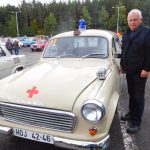 Veterány dorazily i do Milevska. Karel Soukup z Třeboně vypráví příběh staré sanitky