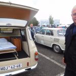 Veterány dorazily i do Milevska. Karel Soukup z Třeboně vypráví příběh staré sanitky