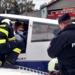 K havárii letadla v Táboře jeli hasiči, policisté i záchranáři. Šlo naštěstí jen o cvičení