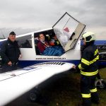 K havárii letadla v Táboře jeli hasiči, policisté i záchranáři. Šlo naštěstí jen o cvičení