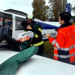 K havárii letadla v Táboře jeli hasiči, policisté i záchranáři. Šlo naštěstí jen o cvičení