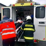 K havárii letadla v Táboře jeli hasiči, policisté i záchranáři. Šlo naštěstí jen o cvičení
