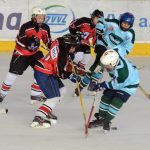 Mladší žáci HC Milevsko 2010 na domácím ledě roznesli Strakonice