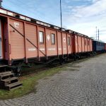 Legiovlak zastavil v Jindřichově Hradci. Potom míří do Tábora, Prachatic a Krumlova