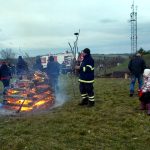 V Jistebnici se rozhořela vatra