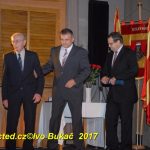 Vyznamenání k 28. říjnu převzali v Milevsku houslový pedagog Jan Humpál, podnikatel Jan Polata, předseda Senior klubu ZVVZ Jiří Lesák a šampion v dřevorubeckém sportu Martin Komárek