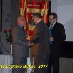 Vyznamenání k 28. říjnu převzali v Milevsku houslový pedagog Jan Humpál, podnikatel Jan Polata, předseda Senior klubu ZVVZ Jiří Lesák a šampion v dřevorubeckém sportu Martin Komárek